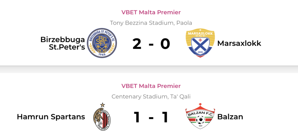 More Scores from Matchday 9